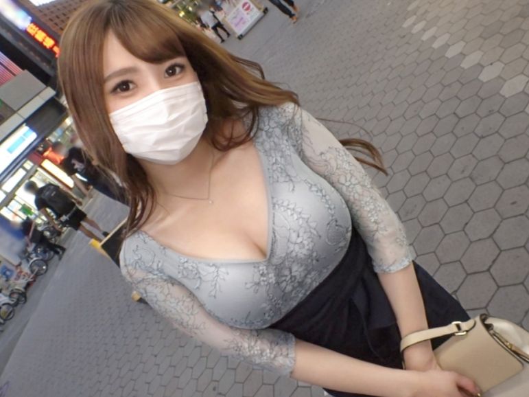 【キャバ嬢の淫らな夜】 ムッチリ美ボディを密着させて、ねっとりフェラでご奉仕♡ アナルまで見せちゃうドエロ娘！