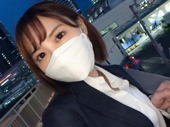 【むっちりOLの性欲】 スーツの下はエロいカラダ♡ パンストを破ってバイブでイカせまくり！