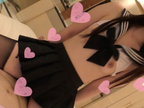【スレンダーJDのセーラーコス】 ピチピチ美肌の女子大生が黒パンストでエロさ倍増！ 締まったボディをハメ撮りで激しく♡