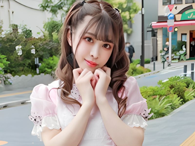【地雷系カフェガール】 キュートな店員さんとプライベートなハメ撮り♡ 萌え萌えボイスで感じちゃう！
