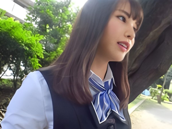 【美巨乳OLのストッキング破り】 スレンダーな美ボディを堪能！ 破れたストッキングから挿入して激しく突く！