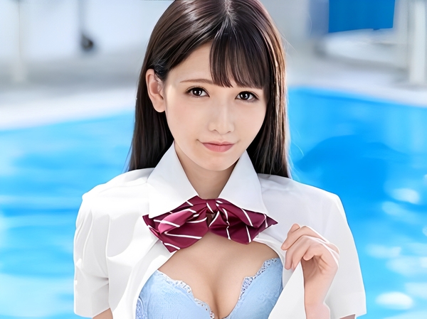 【主観】『恥ずかしいけど…感じちゃう…♡』制服姿の美少女が乳首責めでトロトロに！着衣のまま生チンポ挿入、主観アングルでぶっかけフィニッシュ！！