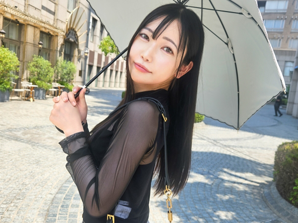 【巨乳×素人】ストレス発散でエッチしちゃう黒髪美女と濃厚プレイ！チンポをたっぷりフェラさせ正常位で生挿入！