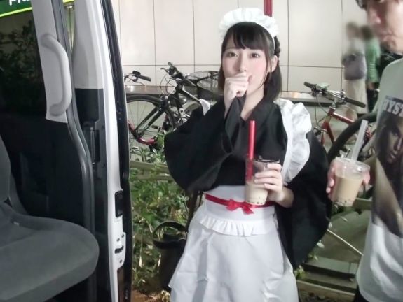 【メイド喫茶の天使に生挿入】『ダメ…でも気持ちいい…』アイドル顔負けの激カワメイドが、生チンポで敏感ボディを開発されちゃう！即絶頂の連続で、メイド服を乱しながらイキまくる！！♡
