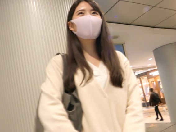 【マスク美女の淫乱覚醒】『ダメ…でも気持ちいい…』清楚な巨乳お姉さんが、チンコのピストンに乱れ狂う！おマンコを激しく突かれて、中出しで絶頂！！