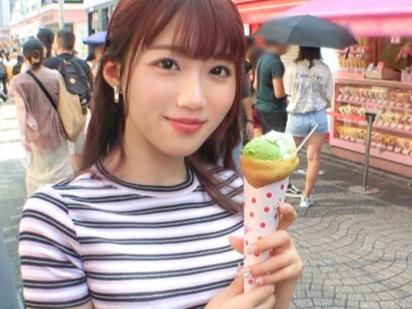 【爆乳ナンパ】ぷるぷるGカップ美少女をゲット！街中で見つけたおっぱいちゃんを口説いて、手コキでチンコ大暴走！ 敏感ボディが感じまくる姿に興奮MAX！！