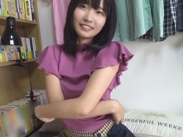 【敏感JDの恥じらいエッチ】『ダメ…感じちゃう…』スレンダーな女子大生がオマンコとおっぱいを責められ、喘ぎ声を我慢できない！ウブな反応がたまらない初々しいセックス！♡