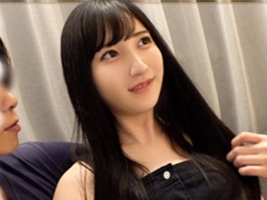 【素人】キスするだけで感じる清楚系女子とイチャラブSEX♥ハリのある綺麗なデカ尻に甘く囁くような喘ぎ声に肉棒フル勃起！