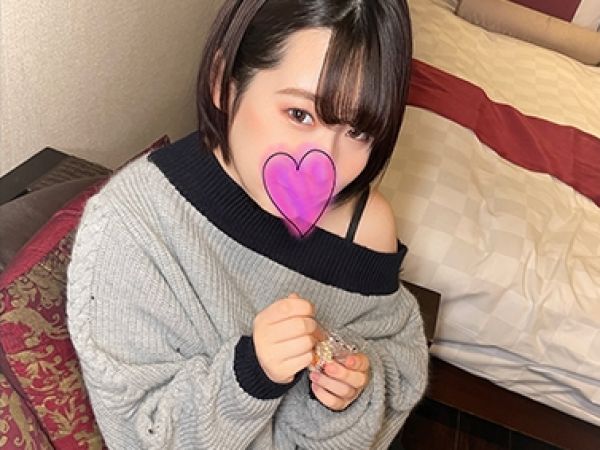 【素人×中出し】ドライブデートからホテルに直行して交尾♡ショートヘアの女の子に騎乗位させるハメ撮りファック！