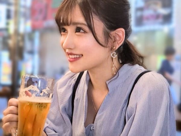 【巨乳JDの甘え上手】可愛すぎる女子大生にメロメロ！「彼女にして♡」と甘えられたら、生挿入を許しちゃう！巨乳を揺らしながら懇願する姿に我慢の限界！